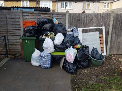 Professional team performing house clearance in Surbiton
