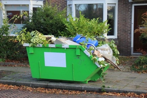Community participating in sustainable waste management